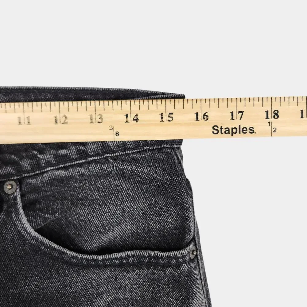 Vintage 80s Levis 550 Jeans Mens Fits 31x32 Black Faded Relaxed Tapered Made USA